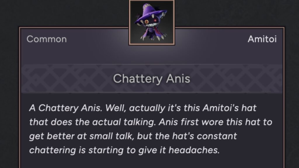 Chattery Anis Amitoi