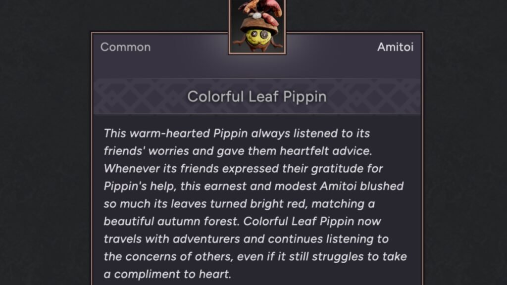 Colorful Leaf Pippin Amitoi