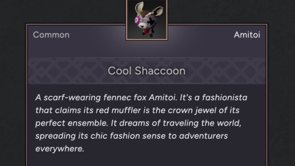 Cool Shaccoon Amitoi