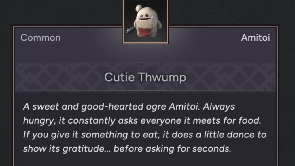 Cutie Thwump Amitoi