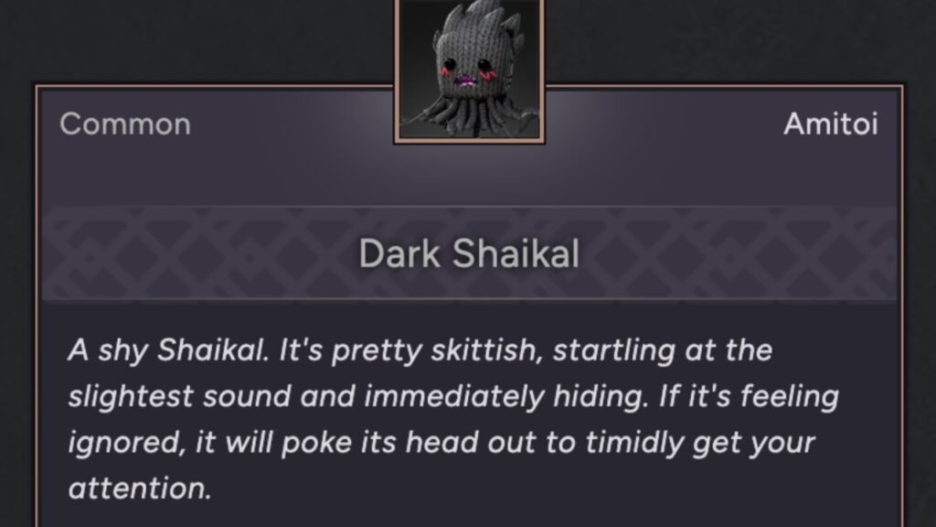 Dark Shaikal Amitoi