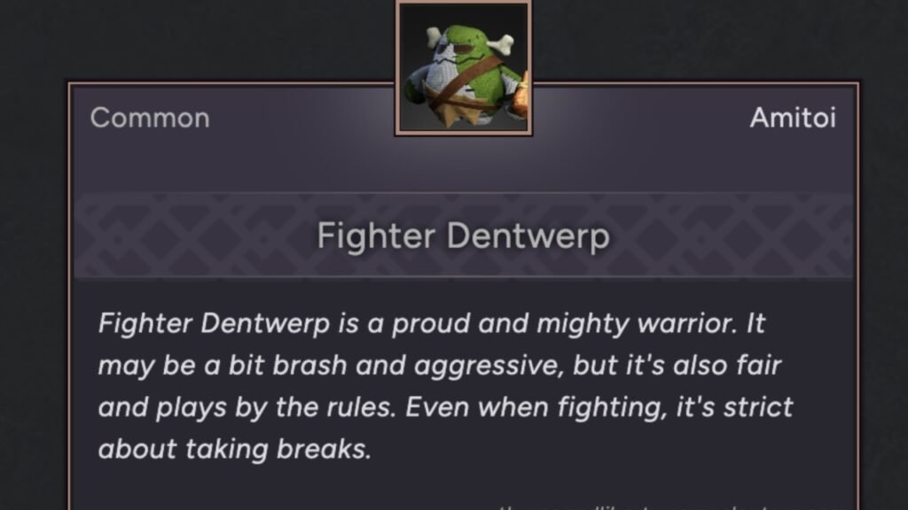 Fighter Dentwerp Amitoi