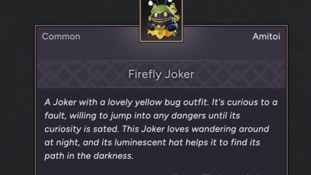 Firefly Joker Amitoi