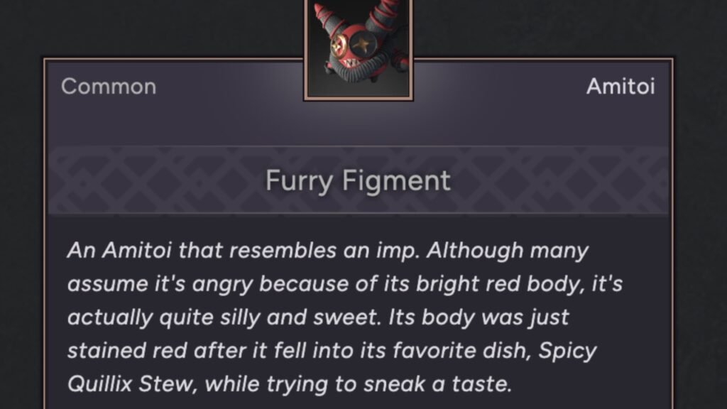 Furry Figment Amitoi