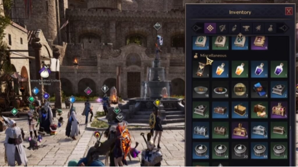 Inventory Throne and Liberty