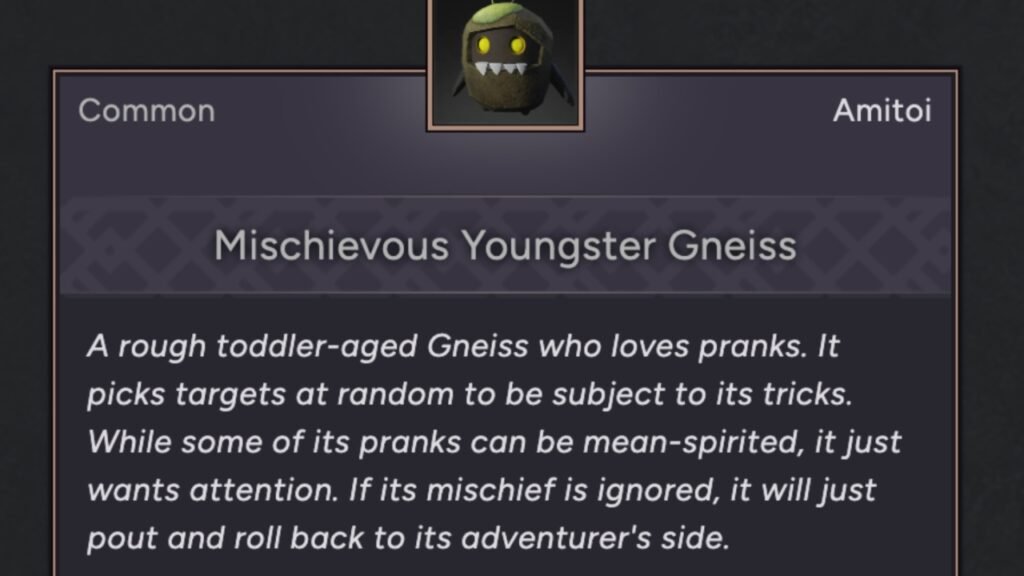 Mischievious Youngster Gneiss