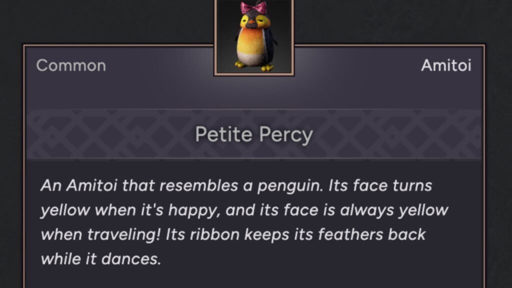Petite Percy Amitoi