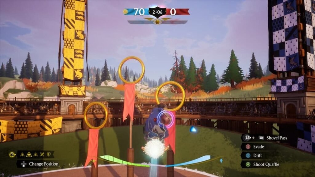 Scoing goals with Chaser Quidditcch Champions