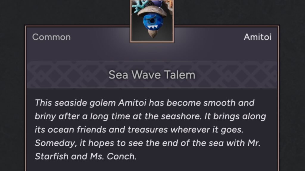 Sea Wave Talem Amitoi