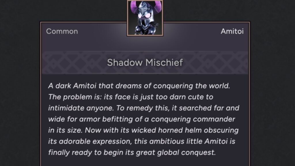 Shadow Mischief Amitoi