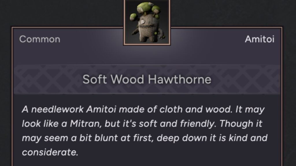 Soft Wood Howthorne Amitoi