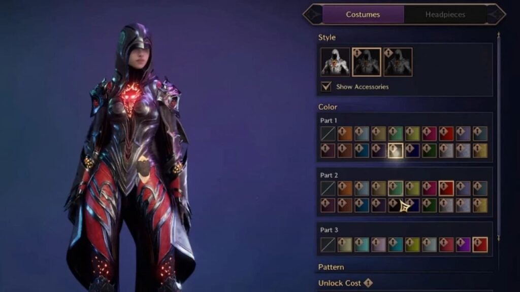 Transmog feature Throne and Liberty