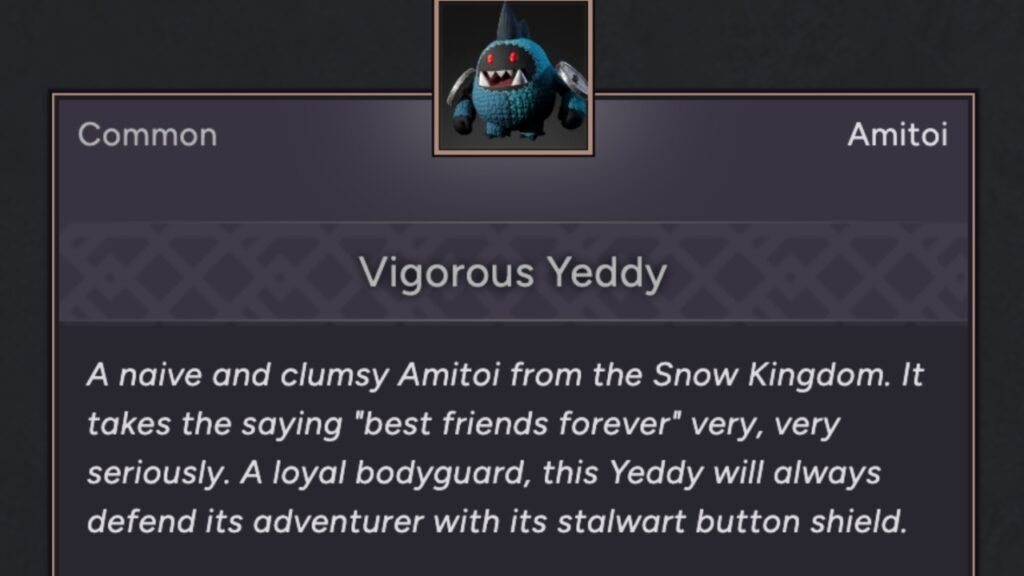 Vigorous Yeddy Amitoi