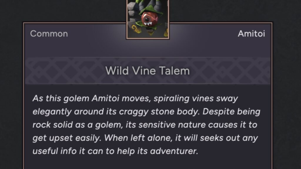 Wild Vine Talem Amitoi