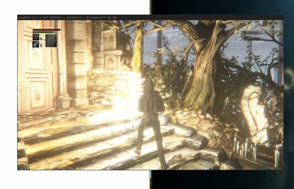 Bloodborne running on PC under Linux