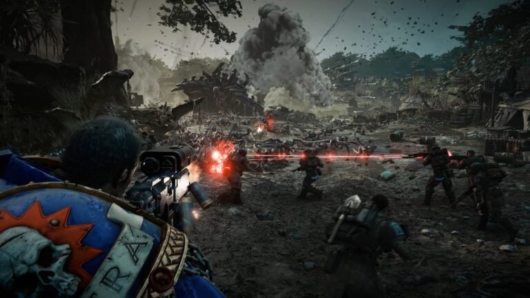 Breaking blocks in Warhammer 40k Space Marine 2