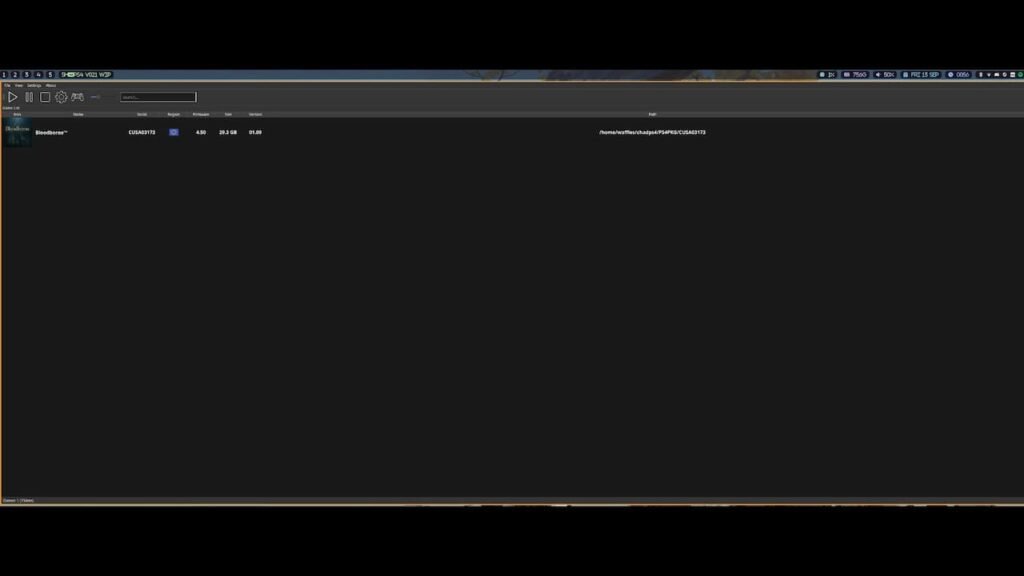 ShadPS4 GUI