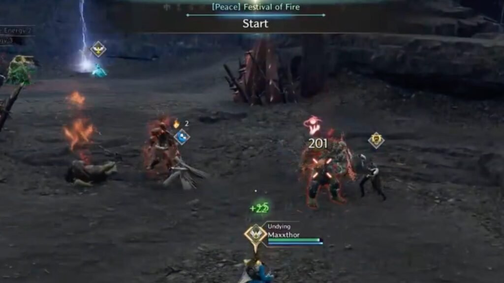Festival of Fire event start