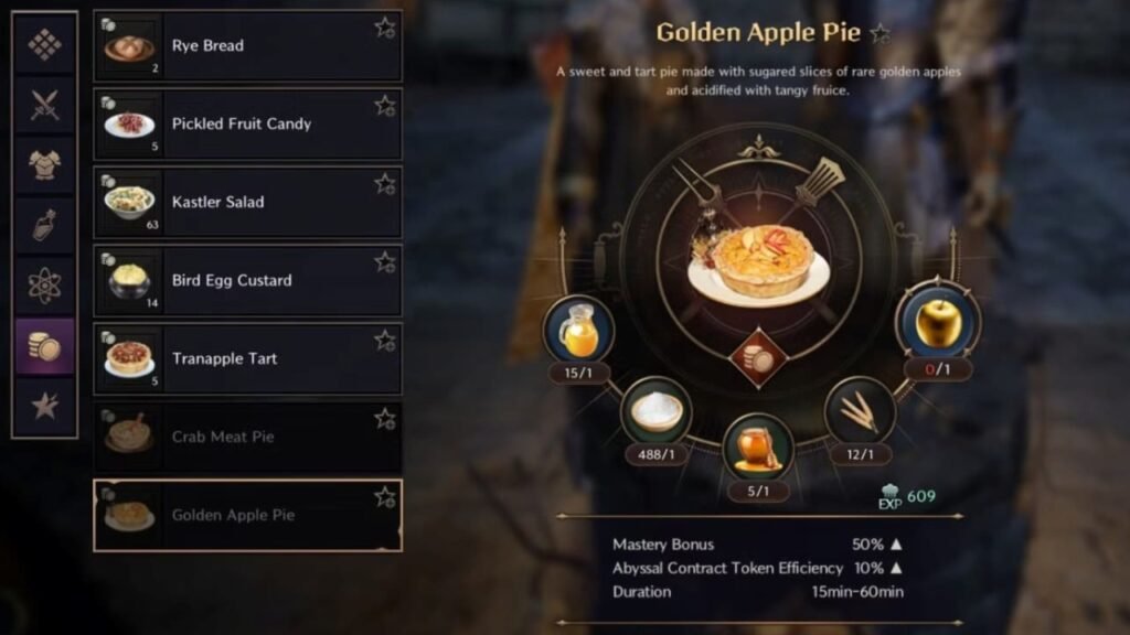 Golden Apple Pie Throne and Liberty