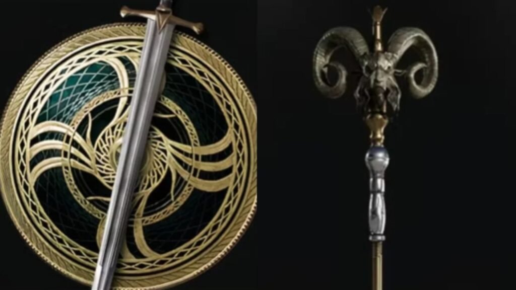 Sowrd and Shield-Staff Throne and Liberty