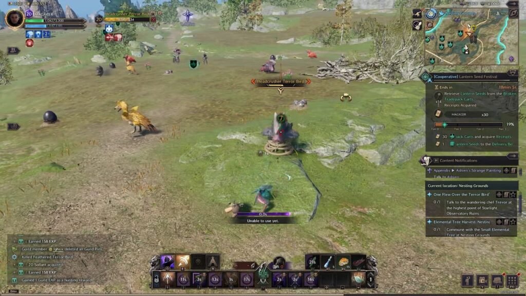 Lantern Seed Festival in Throne and Liberty