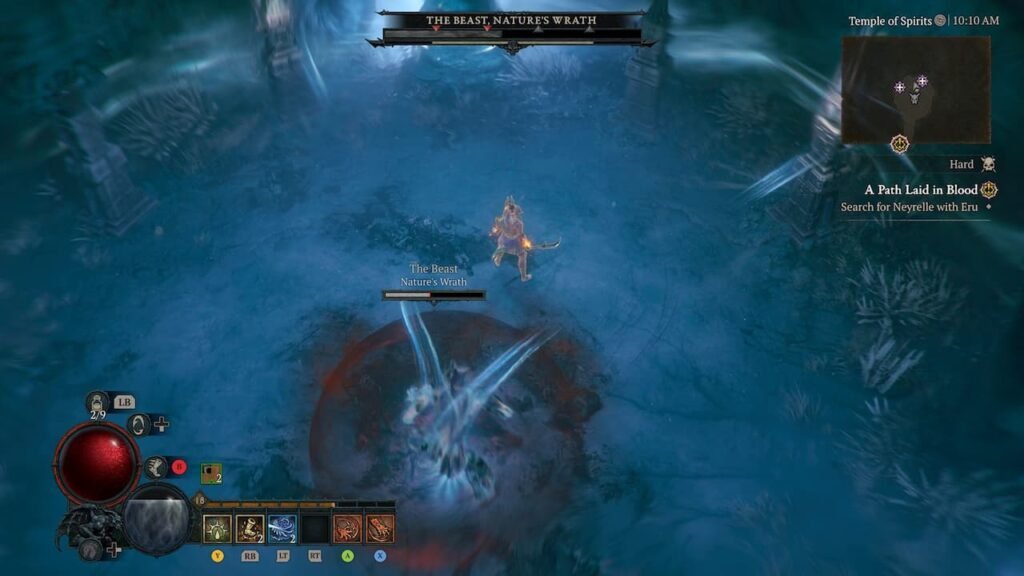 Spiritborn class quest boss