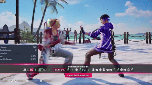 Tekken Lydia basic combo 1