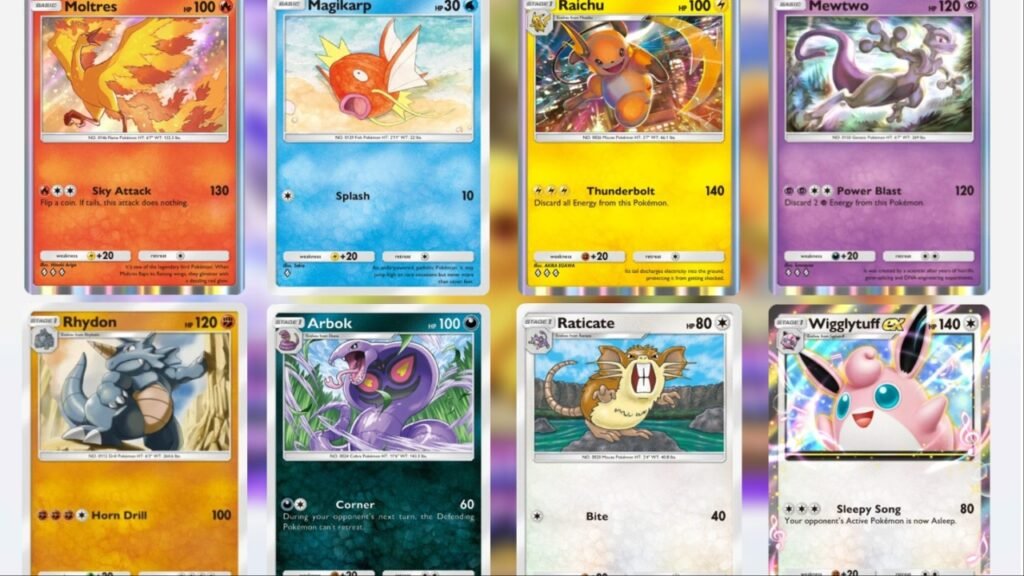 Cards for completing secret missions in Pokemon TCG Pocket