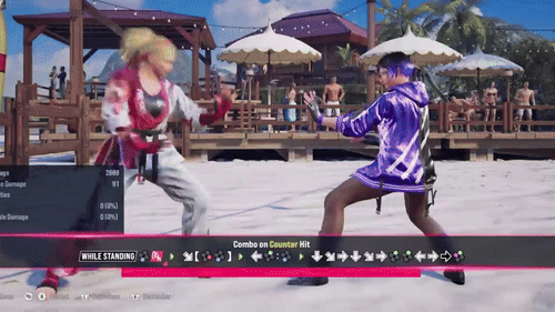 Tekken 8 Lydia counter hit combo 1