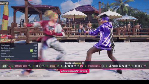 Tekken 8 Lydia Counter Hit Combo 2
