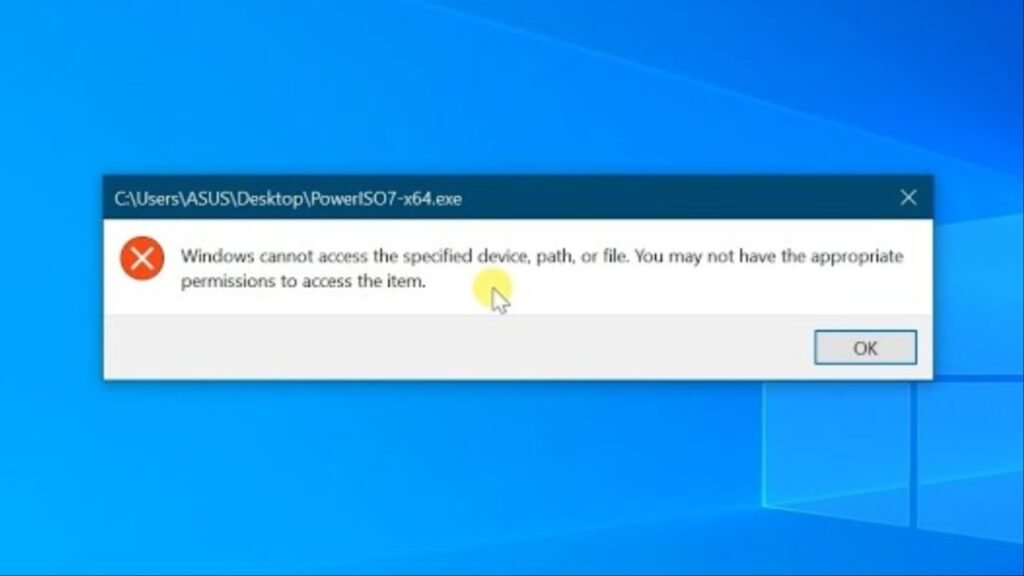 LoL “Windows cannot access the specified device” error