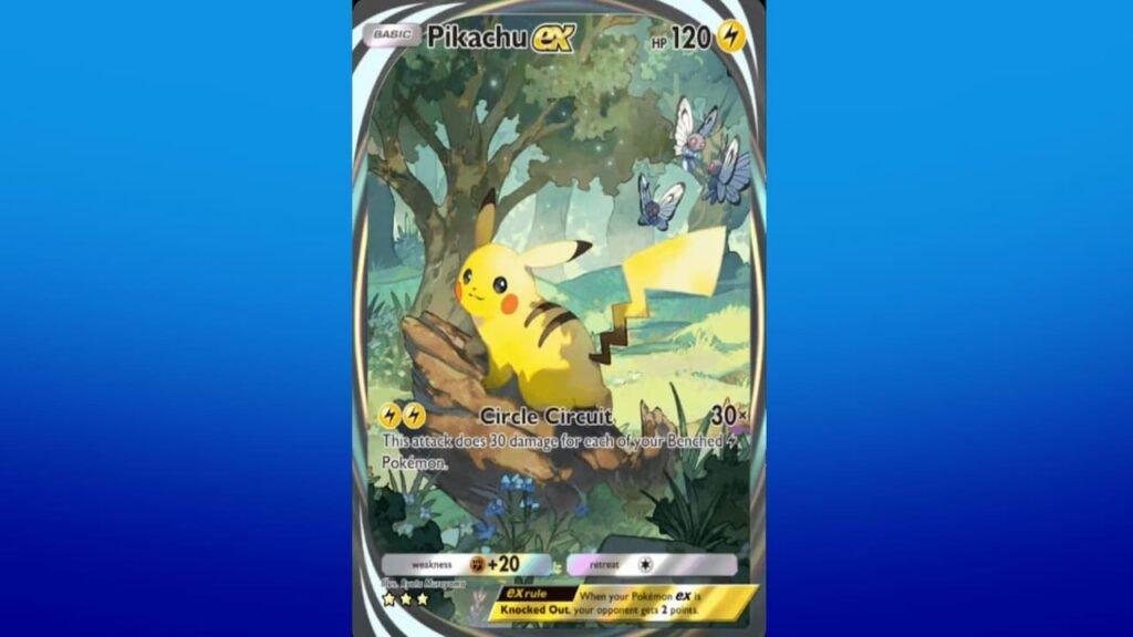Pikachu Immersive Card