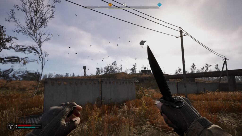 The environment is reactive in Stalker 2.
