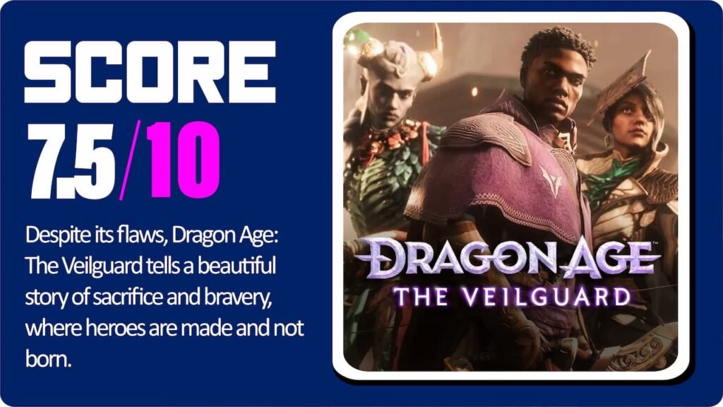 Dragon Age The Veilguard scorecard