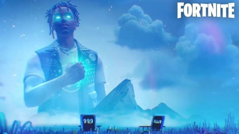 Juice WRLD on Fortnite island