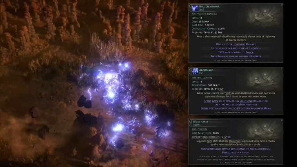 Buff skills PoE 2