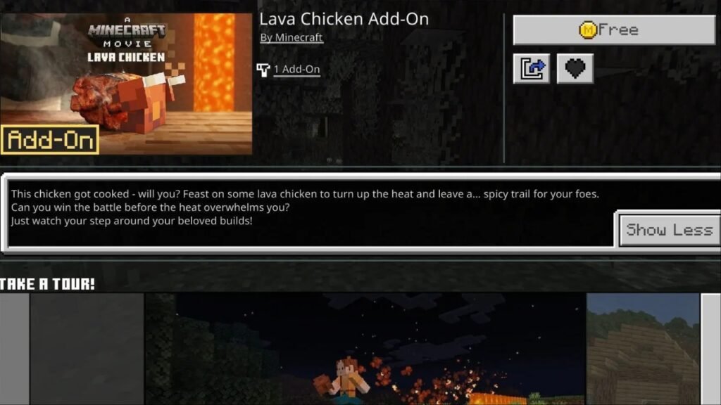 Lava Chicken Ad-On