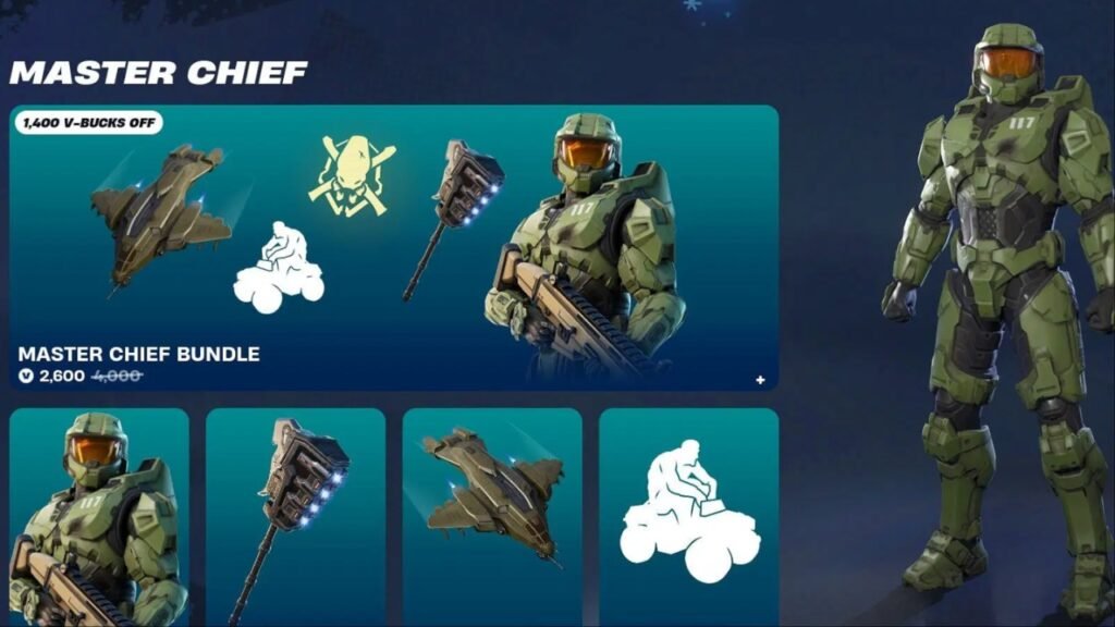 Master Chief bundle Fortnite