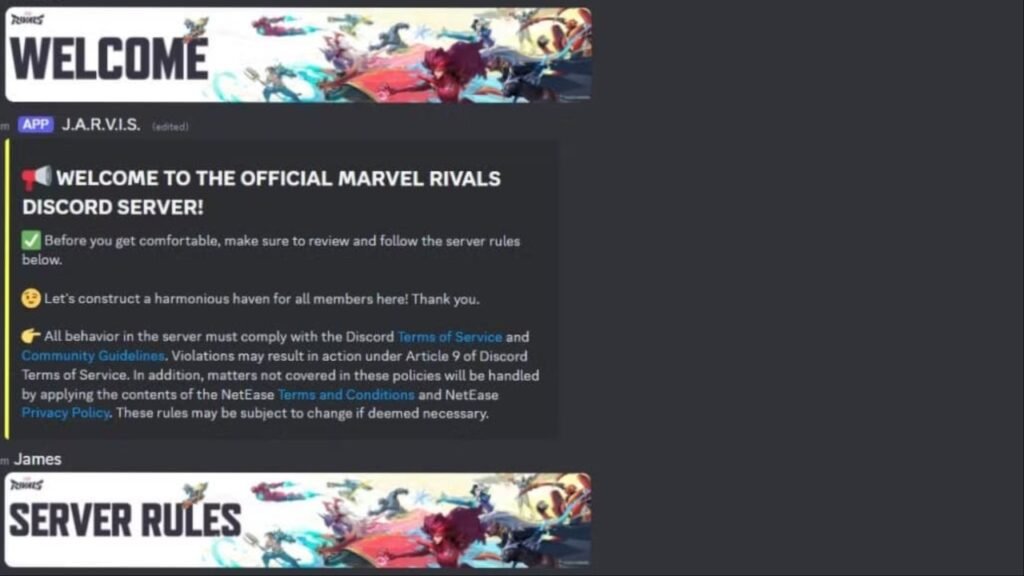 Report players via Marvel Rivals Discord