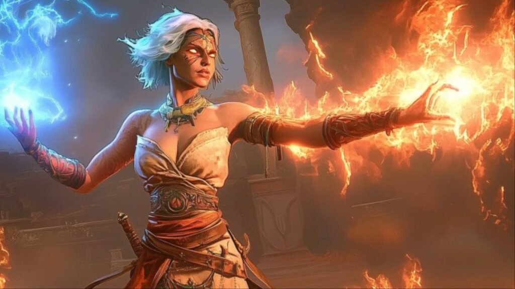 Sorceress Path of Exile 2