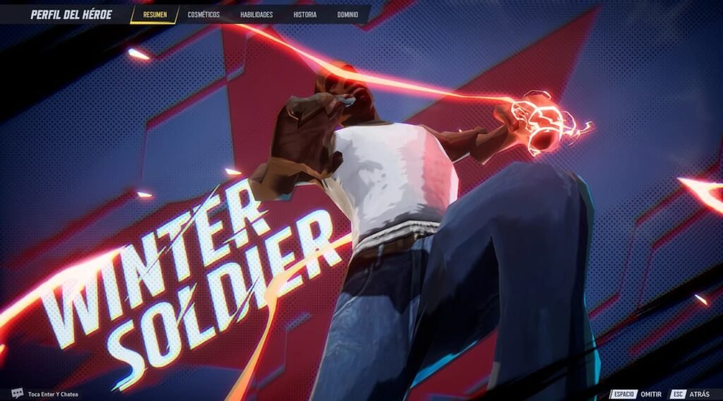 CJ as the Winter Soldier