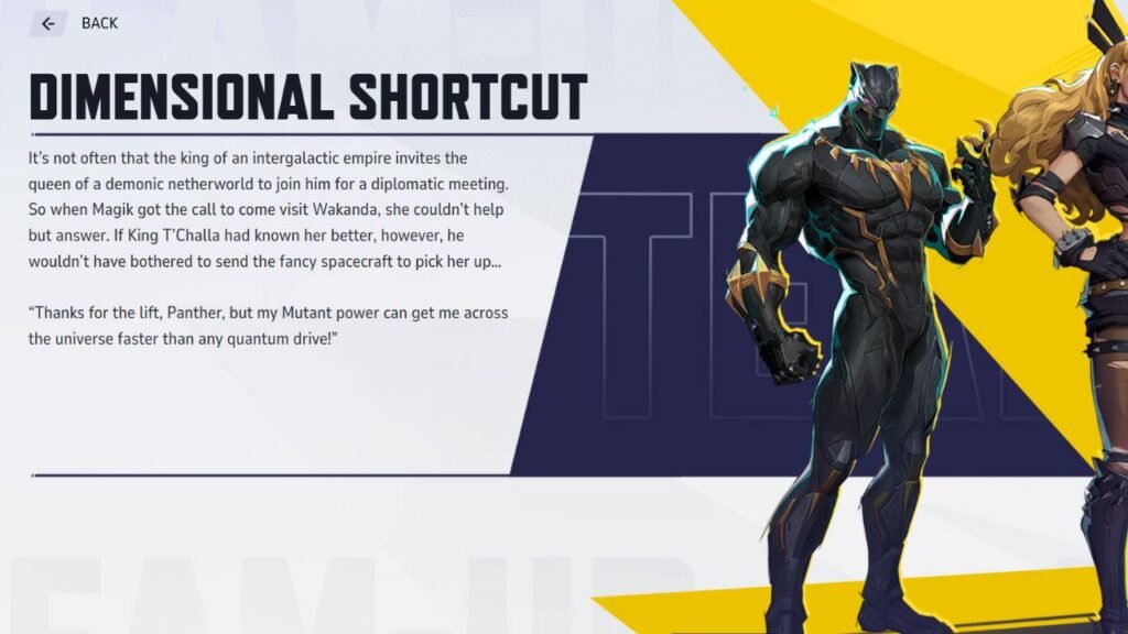 Dimensional Shortcut team-up ability in Marvel Rivals