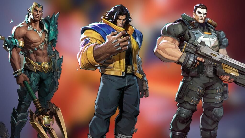 Namor, Wolverine, and the Punisher in Marvel Rivals