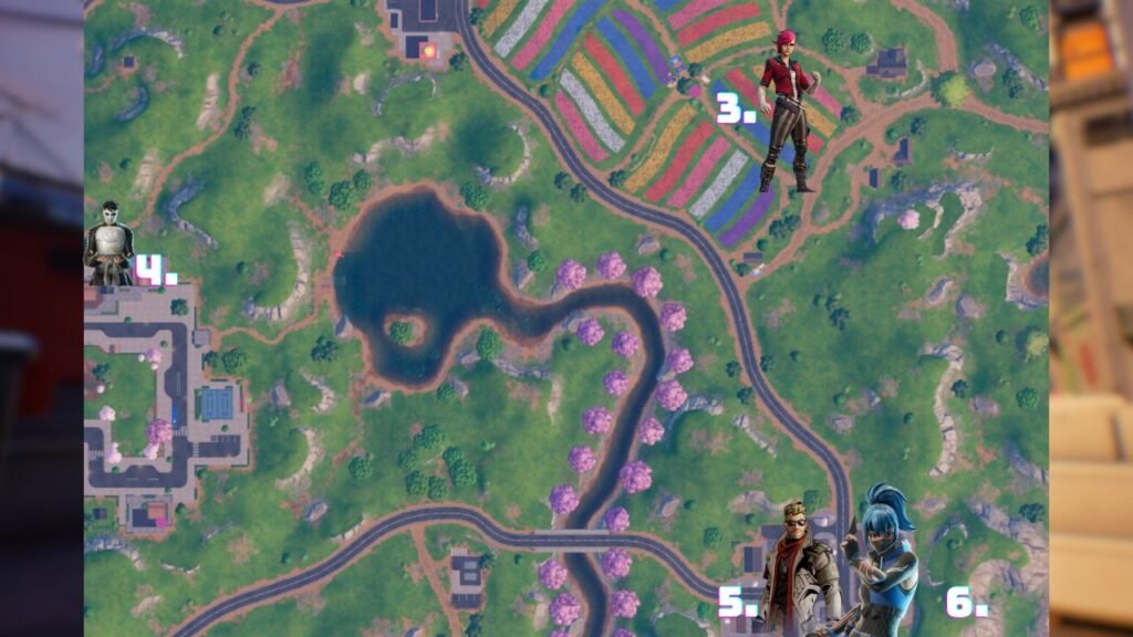 VI, Shadow Blade Hope, Vengeance Jones, and Daigo NPC locations in Fortnite
