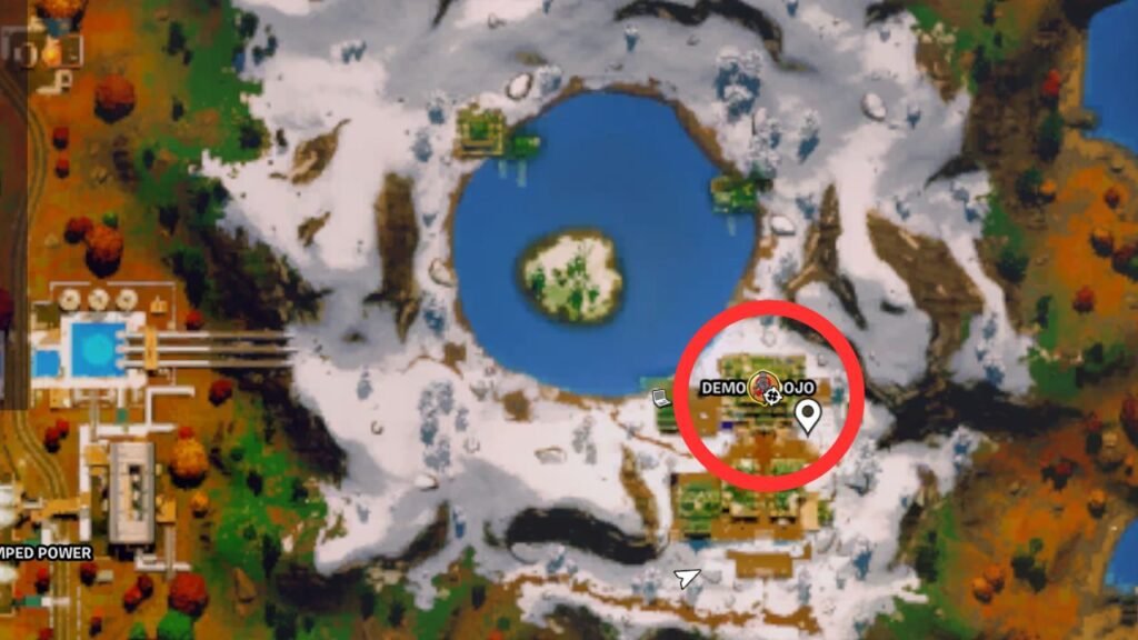 Night Rose location in Fortnite