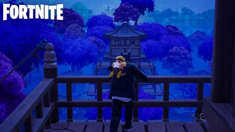 Nightshift Forest POI in Fortnite