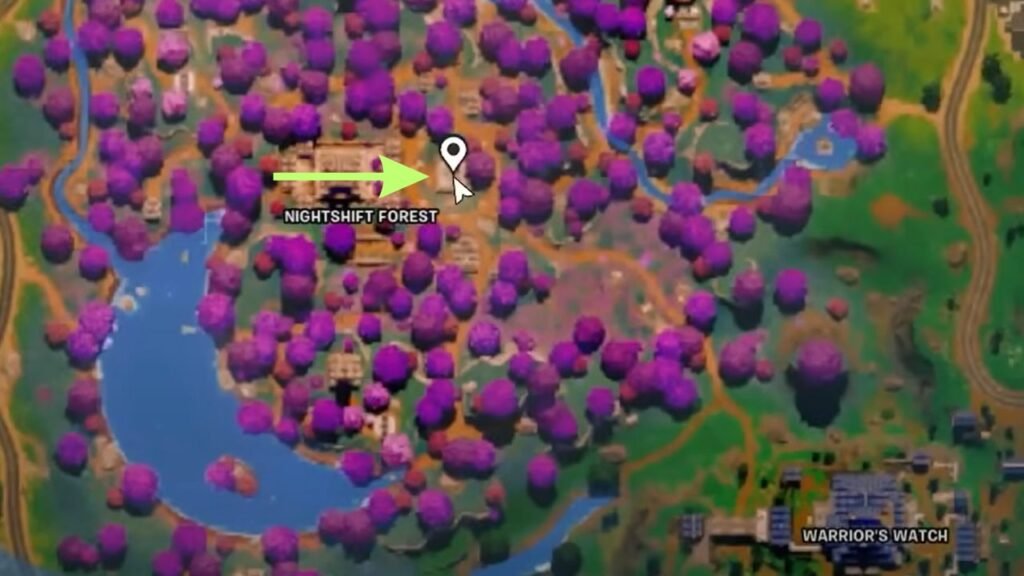 Nightshift Forest secret vault in Fortnite
