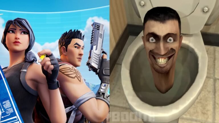 Fortnite Skibidi Toilet collab