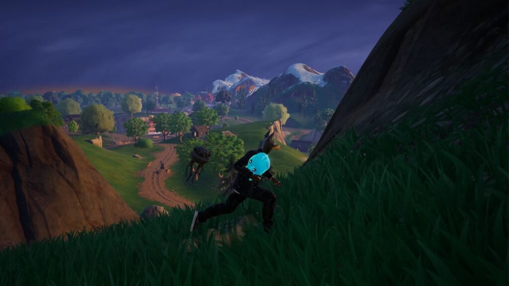 Fortnite player holding Sprite