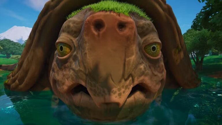 giant turtle face Fortnite